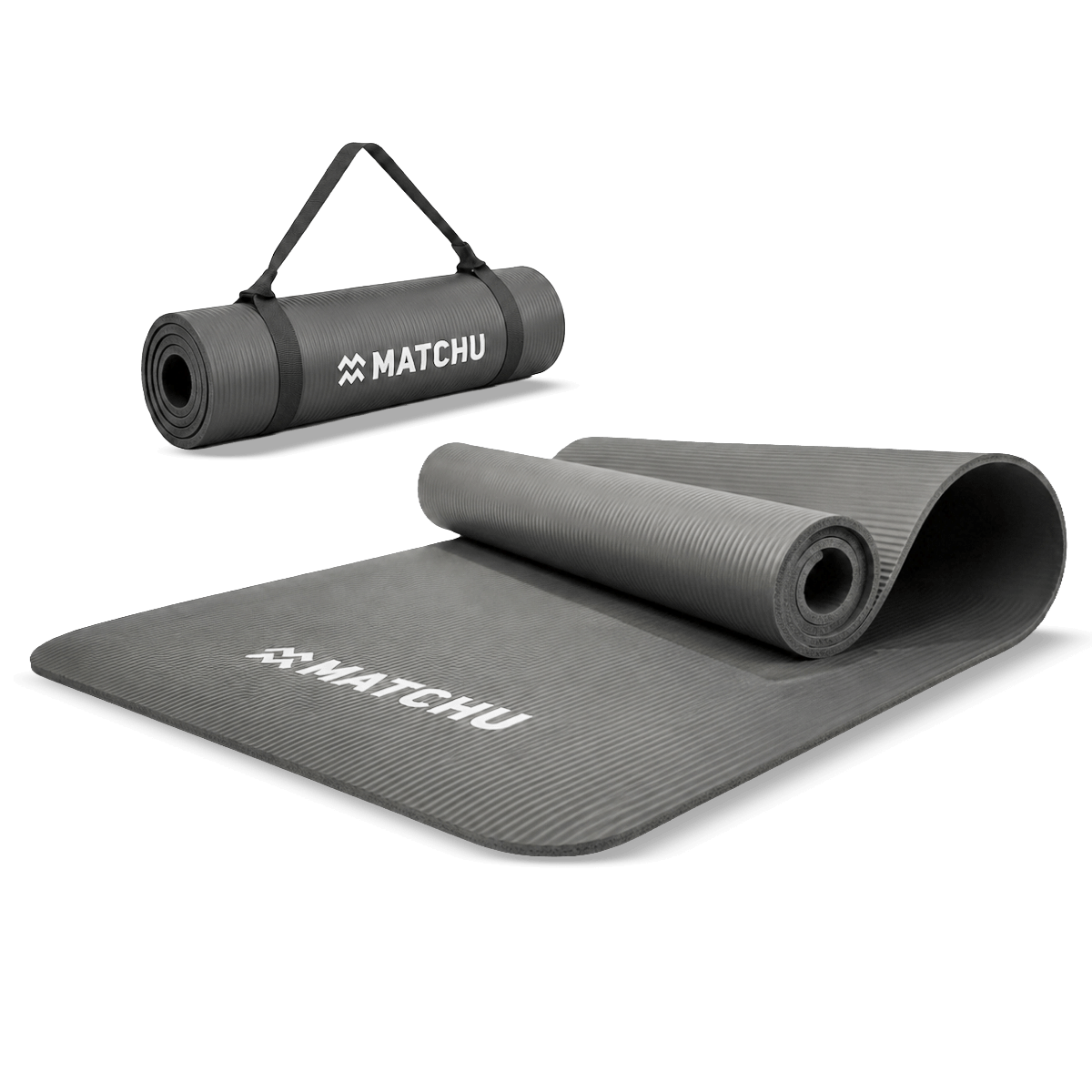 Tappetino fitness grigio