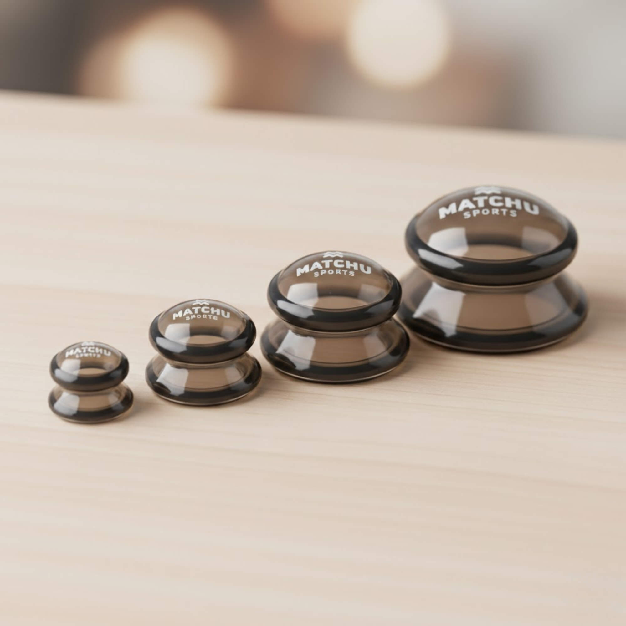 matchu cupping set on table
