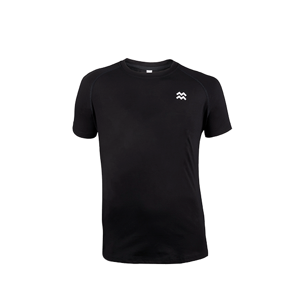T-SHIRT ZWART
