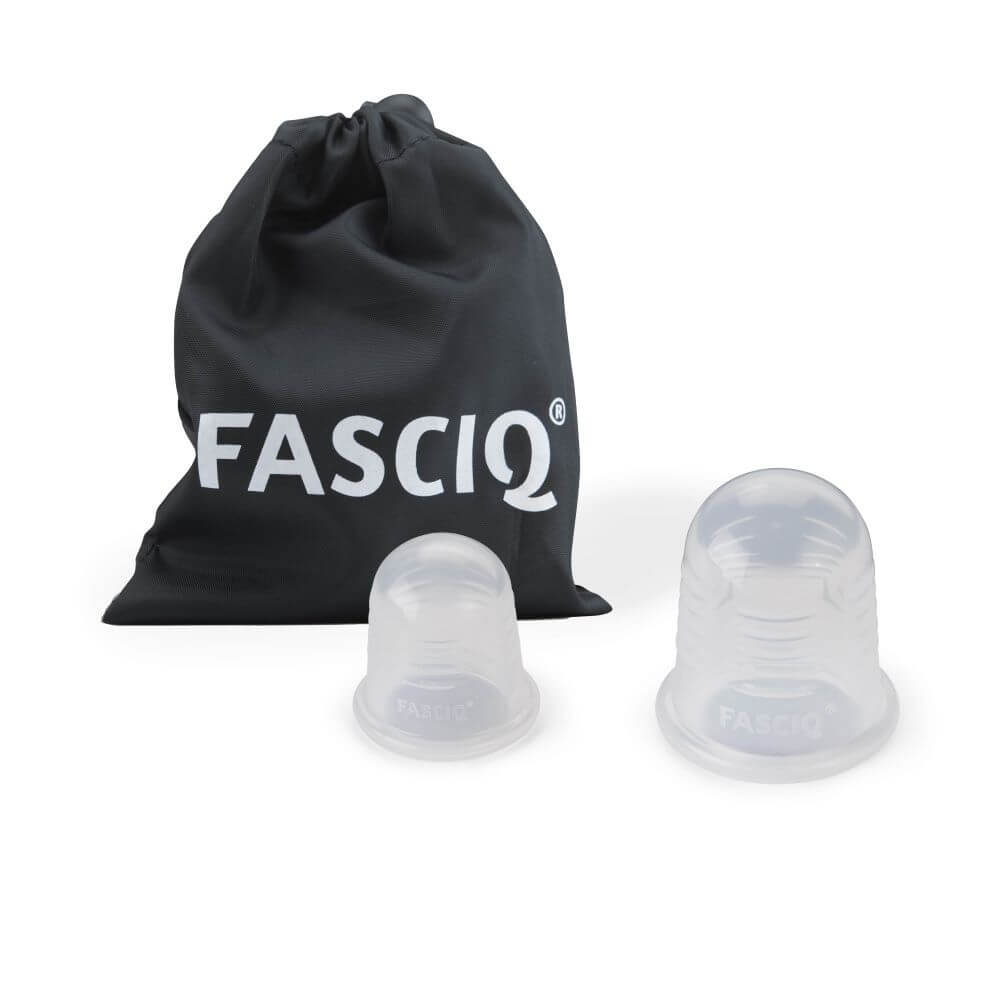 FASCIQ® Silicone Cupping Set small and large